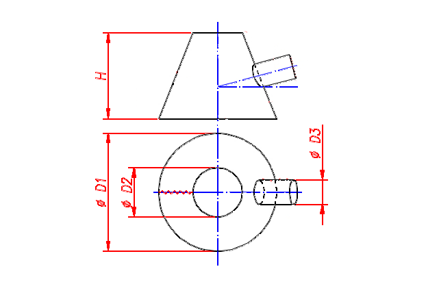 Desarrollo: redondo - ramal sobre cono